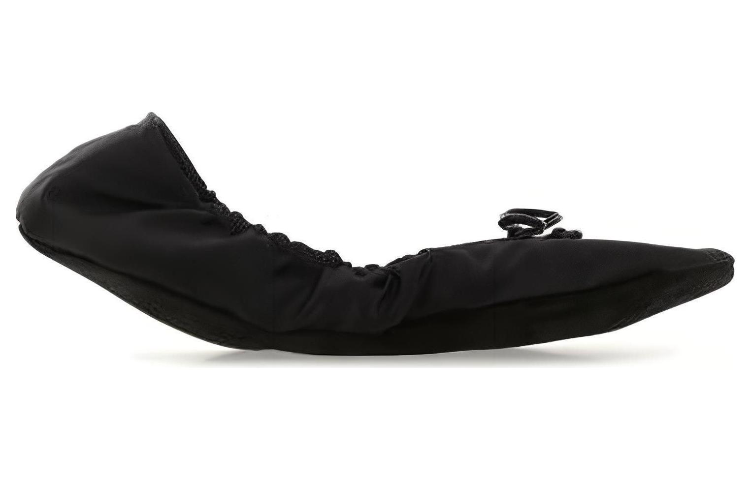 (W) MIU MIU Round Toe Slip-On 'Black Casual' 圖 2