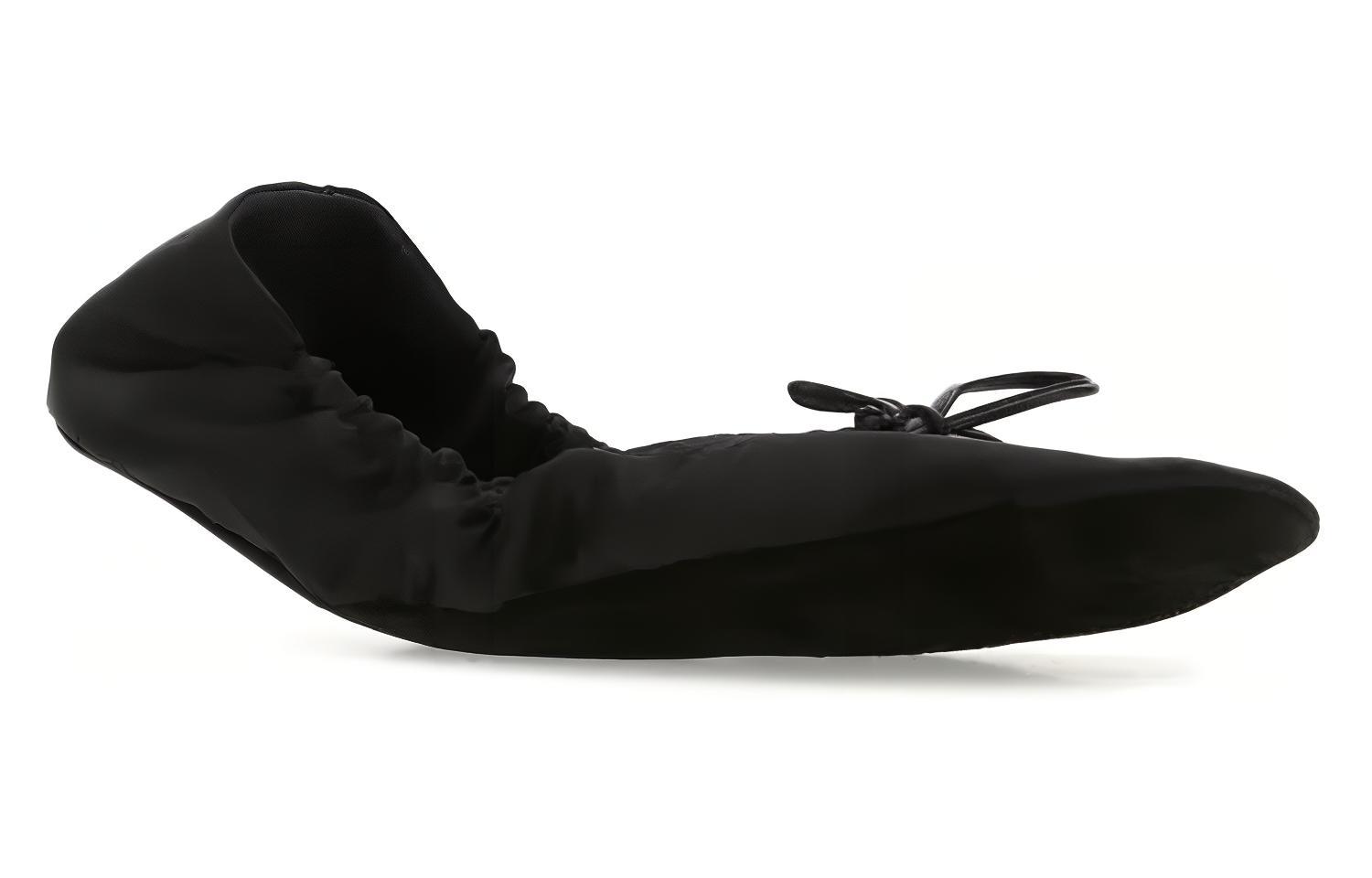 (W) MIU MIU Round Toe Slip-On 'Black Casual' 圖 5