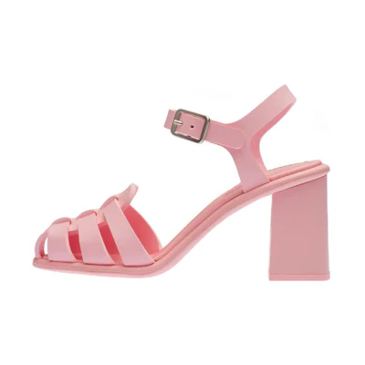 (W) MIU MIU Rubber Slide 'Simple Elegant Fashion'