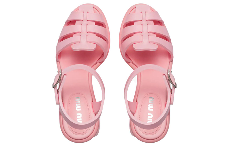 (W) MIU MIU Rubber Slide 'Simple Elegant Fashion' 圖 5