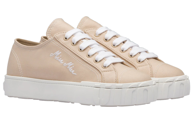 (W) MIU MIU Running Sneakers 'Pink Tweed' 圖 3