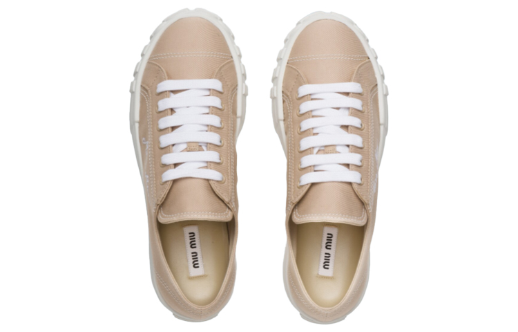 (W) MIU MIU Running Sneakers 'Pink Tweed' 圖 5