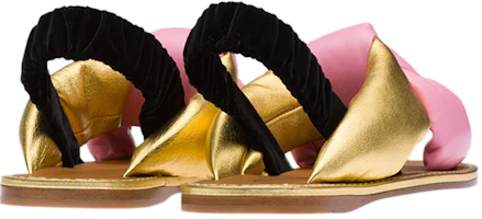 Lookbook (W) MIU MIU Sandal 'Begonia Rose Gold' Wanita Elegan 5X111D_0K7_F00MO_F_M005