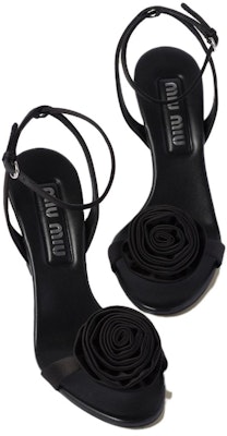 (W) 미우미우 블랙 앵클 스트랩 샌들 (Miumiu Black Ankle Strap Sandal) 5X002E_049_F0002_F_085 Shop (W) 미우미우 블랙 앵클 스트랩 샌들 (Miumiu Black Ankle Strap Sandal) 5X002E_049_F0002_F_085