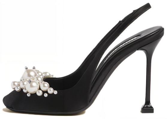 (W) MIU MIU Satin Klasik Selesa 10.5cm 'Stiletto Hitam' 5I976D_049_F0002_F_105 Buy (W) MIU MIU Satin Klasik Selesa 10.5cm 'Stiletto Hitam' 5I976D_049_F0002_F_105