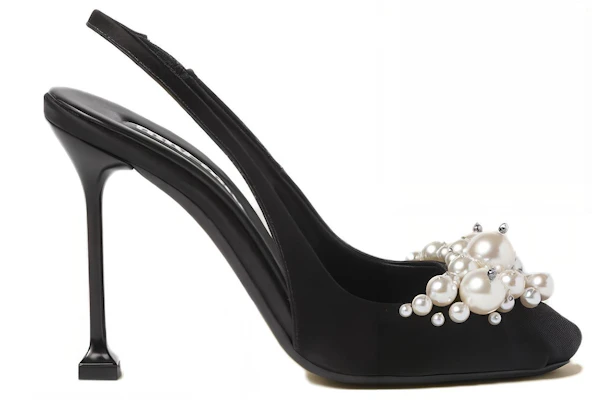 (W) MIU MIU Satin Classique Confort 10,5cm ''Escarpins Noirs Stiletto'' 5I976D_049_F0002_F_105 Order (W) MIU MIU Satin Classique Confort 10,5cm ''Escarpins Noirs Stiletto'' 5I976D_049_F0002_F_105