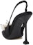 Purchase (W) MIU MIU Satin Klasik Selesa 10.5cm 'Stiletto Hitam' 5I976D_049_F0002_F_105