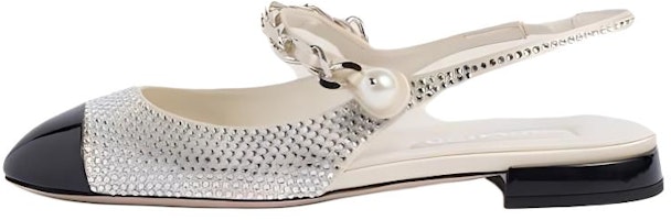(Women) MIU MIU Satin Comfort Casual Flat 'Ivory' 5F047E_3LOA_F0A72_F_010 (Women) MIU MIU Satin Comfort Casual Flat 'Ivory' 5F047E_3LOA_F0A72_F_010