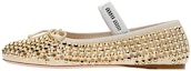 Buy (W) MIU MIU Satin Flats 'Crystal Yellow' - Kasut Satin MIU MIU 'Crystal Kuning' 5F855D_2AWL_F0036_F_M005