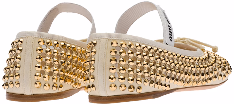 (W) MIU MIU Satin Flats 'Crystal Yellow' - Kasut Satin MIU MIU 'Crystal Kuning' 5F855D_2AWL_F0036_F_M005 Lookbook (W) MIU MIU Satin Flats 'Crystal Yellow' - Kasut Satin MIU MIU 'Crystal Kuning' 5F855D_2AWL_F0036_F_M005
