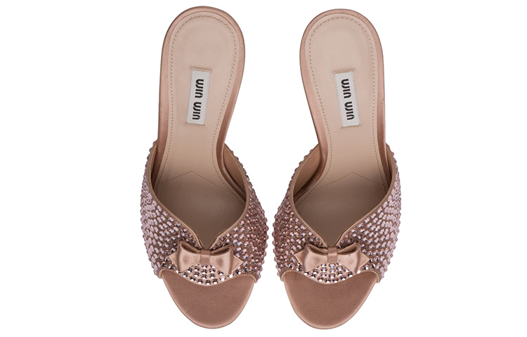 (W) MIU MIU Satin High-Top 'Nude Pink' 圖 4