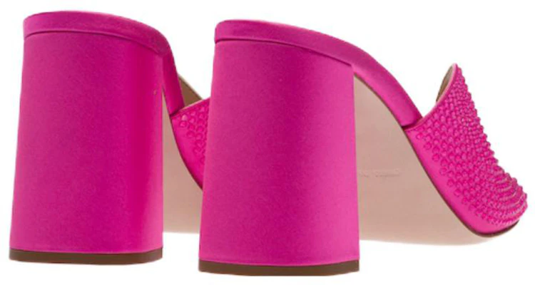 (W) MIU MIU Satijnen Open-Toe Crystal ''Roze Fashion Sandalen'' 5XX574_049_F0638_F_085 Shop (W) MIU MIU Satijnen Open-Toe Crystal ''Roze Fashion Sandalen'' 5XX574_049_F0638_F_085