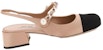 (W) MIU MIU Satin Dua Warna Mary Jane Pumps 'Pink' 5I460D_54Q_F034U