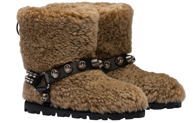 Lookbook (Women) MIU MIU Shearling Ankle Boots 'Cognac Decal' 5U573D_3LJA_F0046_F_M010