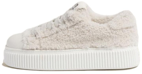 (W) ミュウミュウ シアリング スニーカー (白・快適) 5E988D_173_F0009_F_005 Buy (W) ミュウミュウ シアリング スニーカー (白・快適) 5E988D_173_F0009_F_005