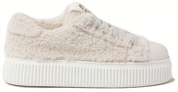 (W) ミュウミュウ シアリング スニーカー (白・快適) 5E988D_173_F0009_F_005 Order (W) ミュウミュウ シアリング スニーカー (白・快適) 5E988D_173_F0009_F_005