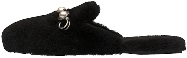 (Women) MIU MIU Shearling Slides 'Black' 5S581D_XTZ_F0002_F_005 (Women) MIU MIU Shearling Slides 'Black' 5S581D_XTZ_F0002_F_005