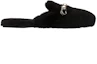 Order (W) MIU MIU Pantuflas de Piel de Oveja 'Negro' 5S581D_XTZ_F0002_F_005