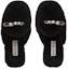 Purchase (W) MIU MIU Selipar Bulu 'Hitam' 5S581D_XTZ_F0002_F_005