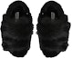 Shop (W) MIU MIU Shearling Slides 'Hitam' 5X579D_173_F0002_F_A010