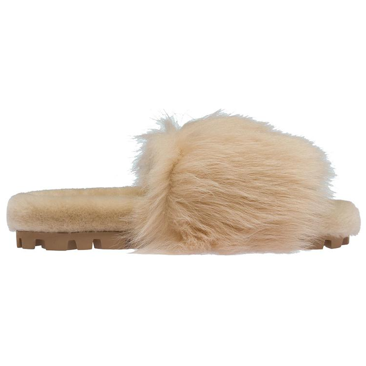 Order (Women) MIU MIU Shearling Slippers 'Camel Brown' 5XX529_173_F0040_F_010