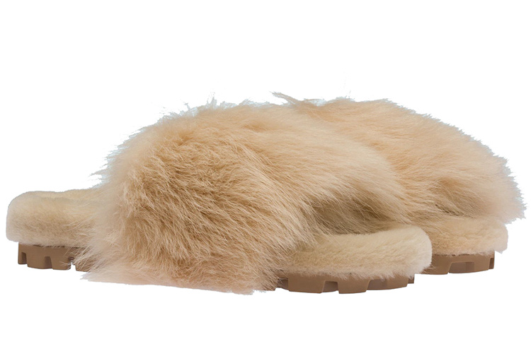 Lookbook (Women) MIU MIU Shearling Slippers 'Camel Brown' 5XX529_173_F0040_F_010