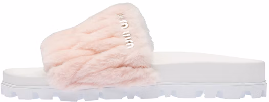 (Women) MIU MIU Shearling Slippers 'Orchid Pink' 5XX522_3LGI_F0615_F_D010 (Women) MIU MIU Shearling Slippers 'Orchid Pink' 5XX522_3LGI_F0615_F_D010
