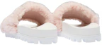 Shop (Women) MIU MIU Shearling Slippers 'Orchid Pink' 5XX522_3LGI_F0615_F_D010