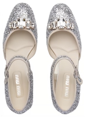 (W) MIU MIU Sandal 'Fashion Silver' 5I992D-36B-F0118-F-D035 Lookbook (W) MIU MIU Sandal 'Fashion Silver' 5I992D-36B-F0118-F-D035
