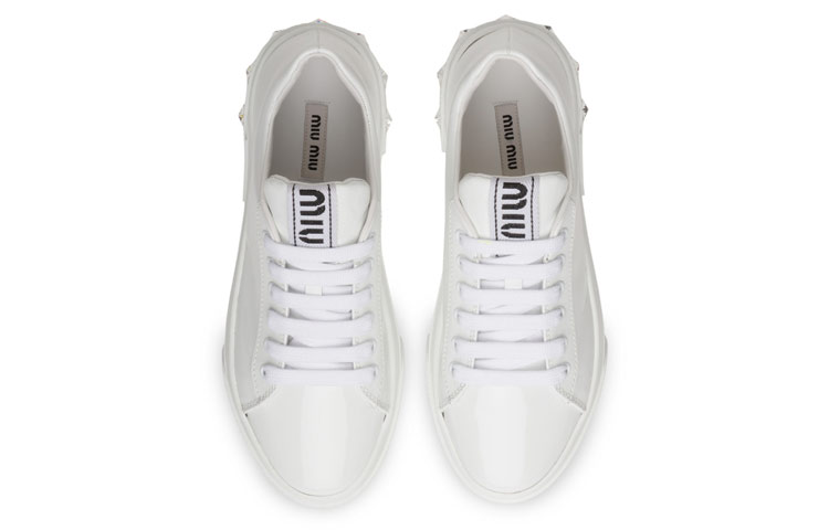 (W) MIU MIU Sneakers 'CMFTable Casual White' 圖 4