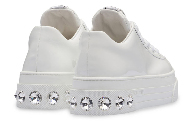 (W) MIU MIU Sneakers 'CMFTable Casual White' 圖 5