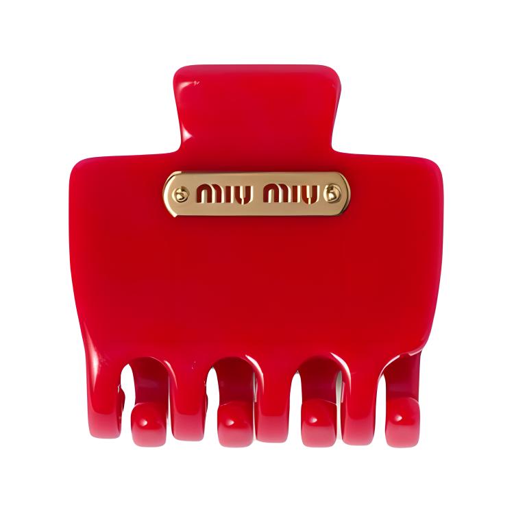 (Women) MIU MIU Solid Color Hair Clip for Women - Multicolor. 5IF148_2CRC