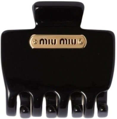 (Women) MIU MIU Solid Color Hair Clip for Women - Multicolor. 5IF148_2CRC Details for (Women) MIU MIU Solid Color Hair Clip for Women - Multicolor. 5IF148_2CRC