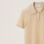 Sizing (W) MIU MIU Kaos Polo Lengan Pendek Emas MML882-14AU-F0056-S-OOO