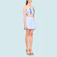 Purchase (Women) MIU MIU SS21 Blue Printed Poplin Shorts MP1434-1YJJ-F0013