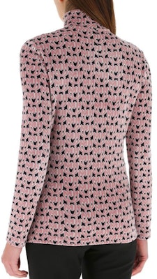 (W) MIU MIU SS21 刺绣丝绒上衣 粉色 MT1648-1YX3-F0QV3 Purchase (W) MIU MIU SS21 刺绣丝绒上衣 粉色 MT1648-1YX3-F0QV3