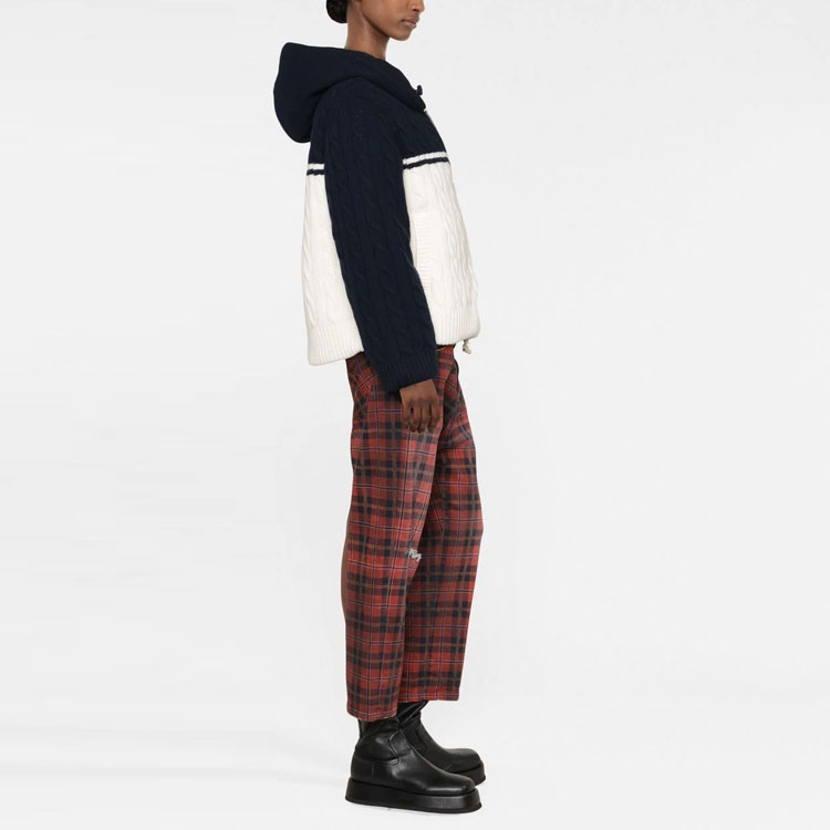 Purchase (Women) MIU MIU SS22  Logo Hooded Puffer Jacket Black/White ML86011GP-F022X