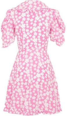 (W) MIU MIU SS22 粉色花卉短袖连衣裙 MF4527-10MA-F0ODQ Lookbook (W) MIU MIU SS22 粉色花卉短袖连衣裙 MF4527-10MA-F0ODQ