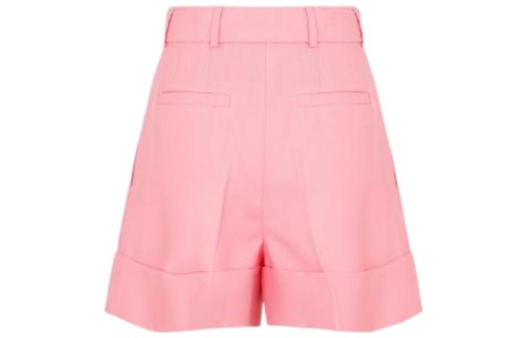 Lookbook (W) MIU MIU 2022春夏粉色纯色宽松短裤 MP1540-10DJ-F0028