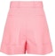 Lookbook (W) MIU MIU 2022春夏粉色纯色宽松短裤 MP1540-10DJ-F0028