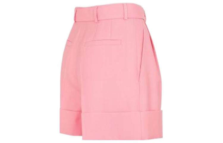 Shop (W) MIU MIU 2022春夏粉色纯色宽松短裤 MP1540-10DJ-F0028