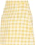 Shop (W) MIU MIU SS22 黄色格纹迷你裙休闲穿搭 MG1739GRV-F0010