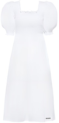 (W) MIU MIU 2022春夏系带泡泡袖刺绣短裙 女士白色 MF4539-10MF-F0009 Buy (W) MIU MIU 2022春夏系带泡泡袖刺绣短裙 女士白色 MF4539-10MF-F0009