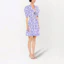 Purchase (W) MIU MIU 2022春夏花卉印花A字短袖连衣裙 紫色。 MF4527-10MA-F02U0