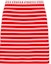 Buy (W) MIU MIU SS22 女士高腰红色条纹休闲半裙. MMG376-10KN-F0976