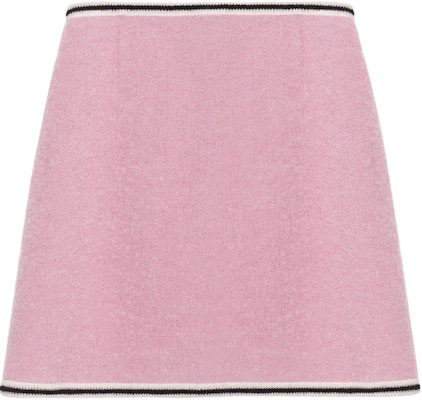 (W) MIU MIU SS22 粉色纯色A字天鹅绒休闲半身裙女款。 MG1746-2E37 Buy (W) MIU MIU SS22 粉色纯色A字天鹅绒休闲半身裙女款。 MG1746-2E37