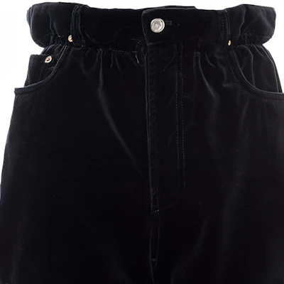 (W) MIU MIU SS22 純黑色天鵝絨短褲 MP1526-1Z36-F0002 Sizing (W) MIU MIU SS22 純黑色天鵝絨短褲 MP1526-1Z36-F0002