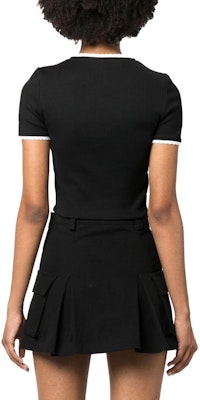 (W) MIU MIU SS23 Kaos Pendek Logo Colorblock Hitam. MJN847-12HM-F0002-S-232 Shop (W) MIU MIU SS23 Kaos Pendek Logo Colorblock Hitam. MJN847-12HM-F0002-S-232