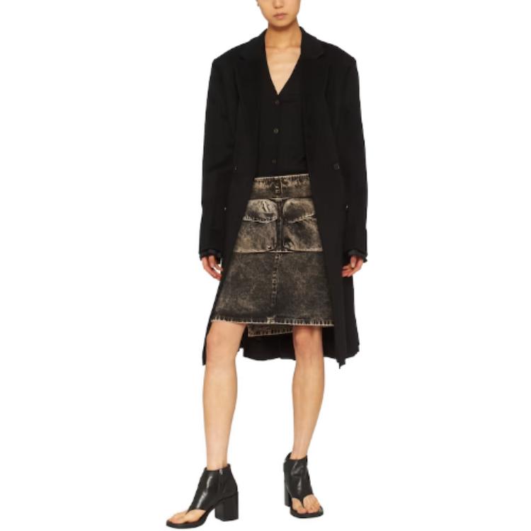 Lookbook (W) MIU MIU SS23 Kardi V-Neck Lengan Panjang Hitam MMF727-128X-F0002-S-231