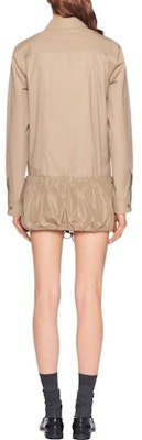 (Women) MIU MIU SS23 Brown Logo Embroidered Long Sleeve Sun Protection Shirt MK1754-10RG-F0572 Shop (Women) MIU MIU SS23 Brown Logo Embroidered Long Sleeve Sun Protection Shirt MK1754-10RG-F0572